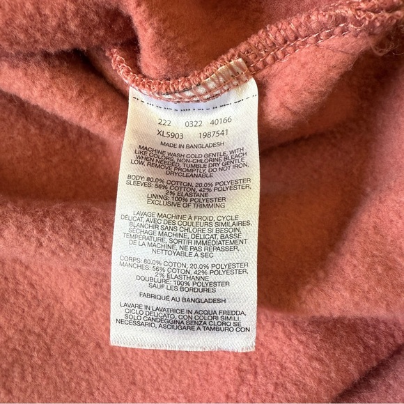 Columbia women’s quilted Castle Hill Tunic mock neck 1/4 zip pink XL - Picture 7 of 7